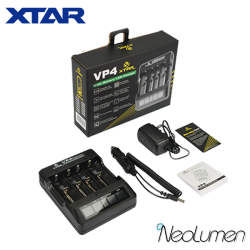 Xtar VP4 Chargeur + Câble Allume cigare
