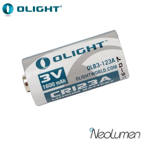 Olight CR123A Pile Lithium 3V 1600mAh